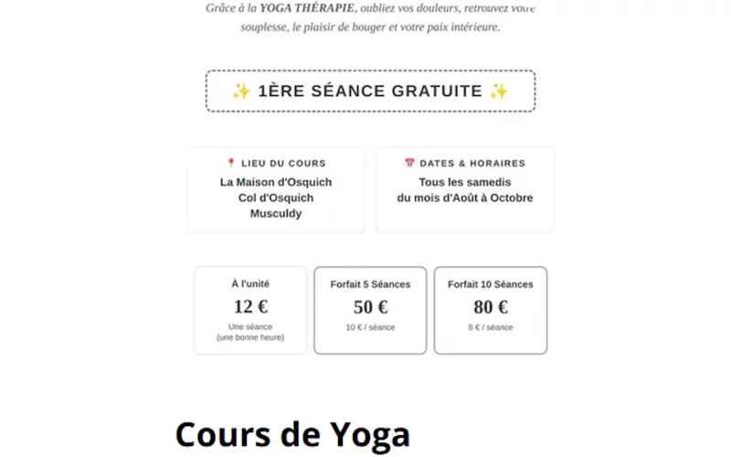 Yoga thérapie