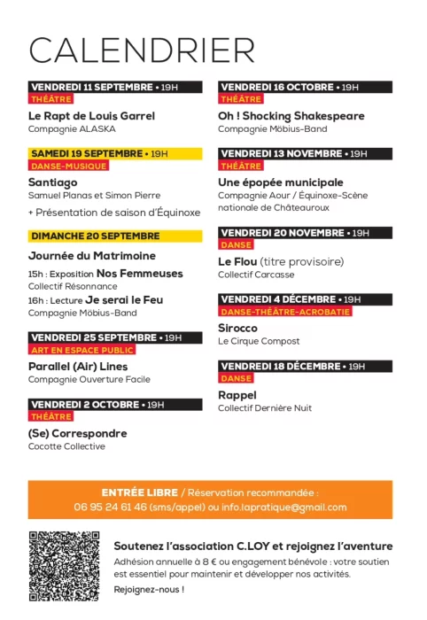 Journée du Matrimoine à La Pratique !