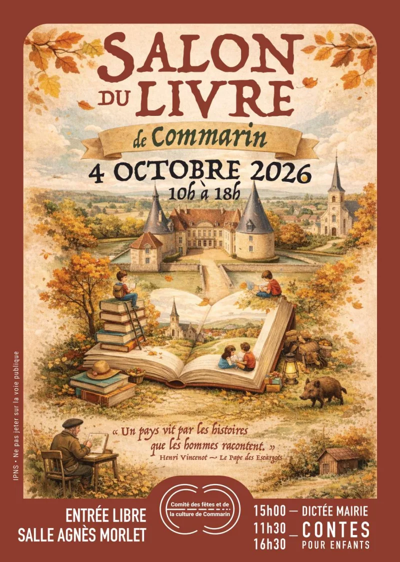 Salon du Livre- Commarin