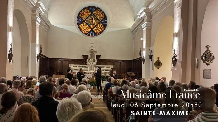 Concert à Sainte-Maxime : Ravel, Bach, Vivaldi, Cantemir, Rachmaninov, Puccini, Saint-Saëns