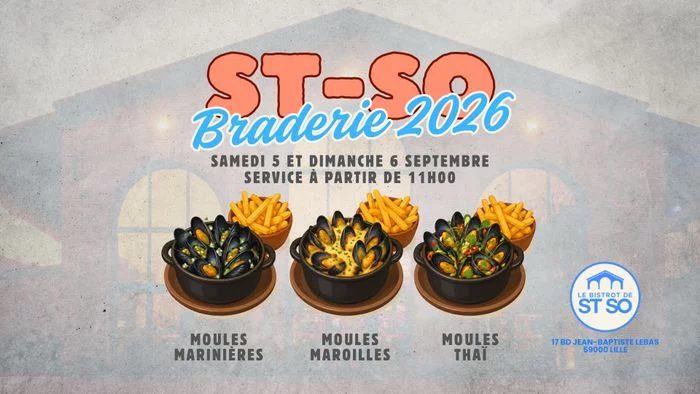 Braderie 2026 au Bistrot !