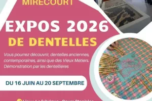Exposition de dentelles