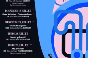 Concert de clôture de l'Académie "Musique au Fil de l'Indre"