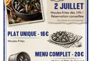 Soirée Moules-frites