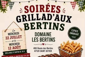 Soirées Grillad'aux Bertins