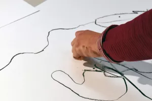 Stage artistique aux Tanneries - Fusain