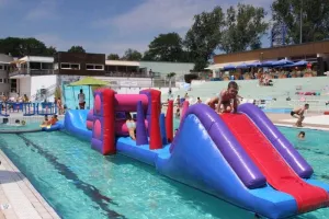 Piscine en fête