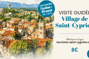VISITE GUIDÉE DU VILLAGE DE SAINT-CYPRIEN