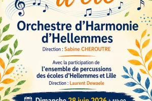 Concert d'été de l'Orchestre d'Harmonie d'Hellemmes - 28/6