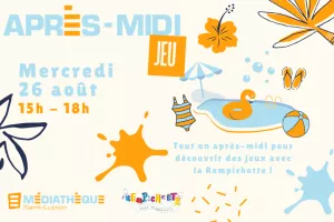 Médiathèque de Saint-Lupicin : Après-midi jeux