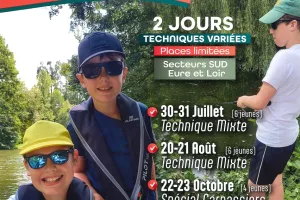 Stage de pêche ados - technique mixte