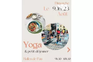Halles de Pau - Yoga: les matinales bien-être