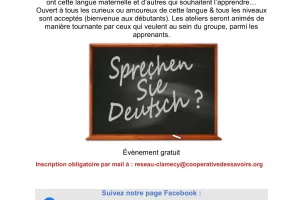 La Coopérative des Savoirs propose :  Conversation en allemand