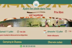 Apéro les pieds dans l'eau #1