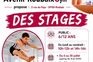 Avenir Roubaix Gym : un été sportif pour les 6-12 ans