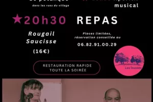 Soirée estivale à Briols