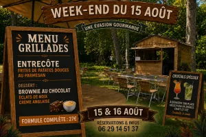Évasion gourmande - Repas grillades