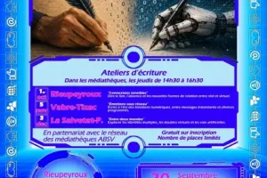 Atelier d'écriture - Vabre-Tizac