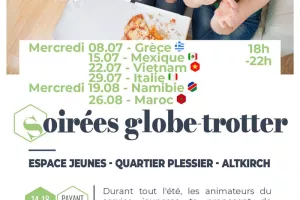 Soirées globe-trotter