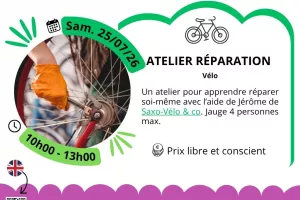 Atelier réparation vélo