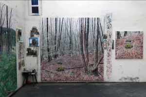 Exposition "Sous bois" d'Yves Belorvey