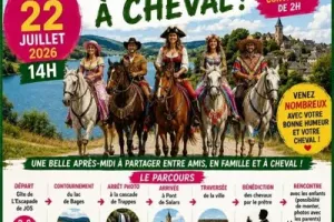 Parade costumée à cheval