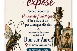 Exposition d'1 art à l'autre au Point d'Information Touristique Le Dunois