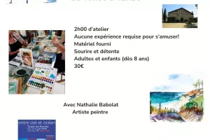 Atelier initiation Aquarelle