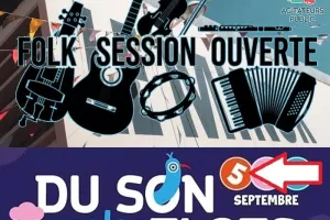 Folk Session Ouverte durant le festival Du Son Sur Les Flots
