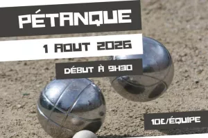 Tournoi de pétanque