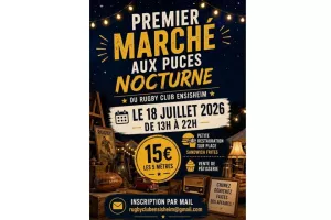 Marché aux puces nocturne du Rugby Club Ensisheim