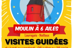 VISITE DU MOULIN A SIX AILES ET ATELIER PAIN