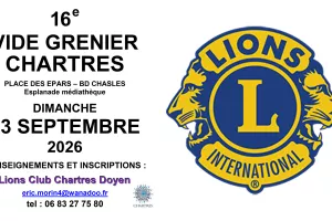 Vide grenier du Lions Club Chartres Doyen