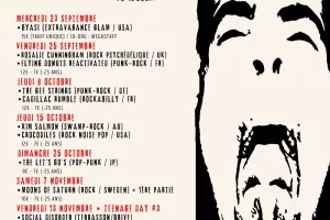 Concert punk-rock - Rosalie Cunningham et Flying Donuts Reactivated