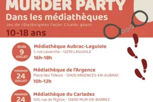 Murder Party à la médiathèque du Carladez