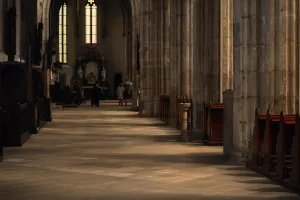 Procession avec Notre-Dame