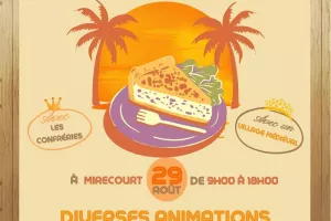 Braderie de la taste quiche de Mirecourt