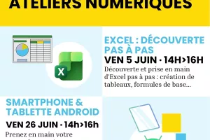 Atelier numérique (Débutant) Smartphone et tablettes Android