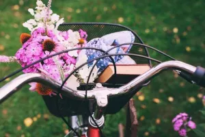 Vélo à histoires à la médiathèque d'Ornon