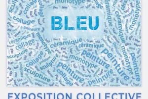 Bleu Exposition Collectif des artistes de ABI