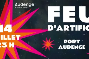 Le traditionnel feu d'artifice du 14 juillet