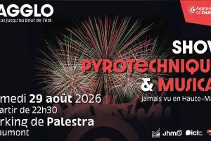 Show pyrotechnique et musical