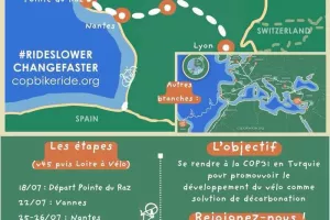 COP 31 BIKE RIDE 2026 en France