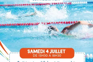 Animation natation à la piscine