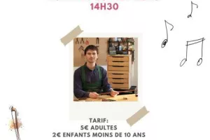 Visite d'un atelier d'archetier Paul-Hugo Schloeder