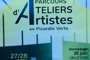 Parcours de portes ouvertes d'ateliers d'artistes en Picardie verte