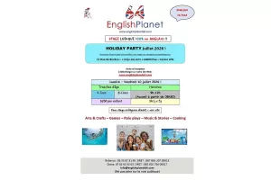 English Planet - Stage anglais "Back to school"