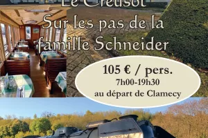 Sortie culturelle par la Société scientifique et artistique de Clamecy : Le Creusot, sur les pas de la famille Schneider