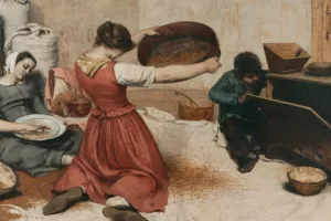 L'œuvre du jour : Gustave Courbet, Les Cribleuses de blé