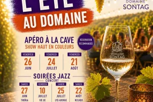 L'été au Domaine Sontag : Apéro à la cave